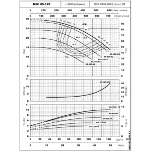 Центробежный моноблочный насос LOWARA NSCF 65-125/55/P25VCC4 (101842610)
